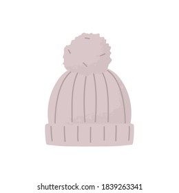 Winter hat Hand drawn elements illustration