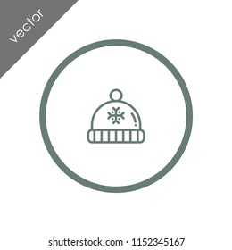 winter hat icon