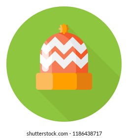 Winter hat icon