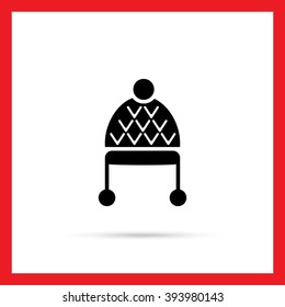 Winter hat icon