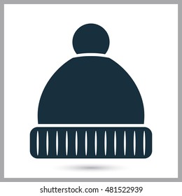 Winter hat icon