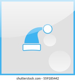 Winter hat icon.