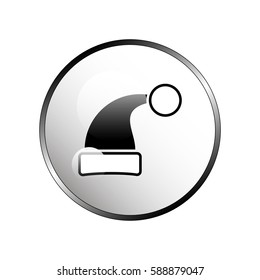 Winter hat icon.