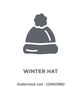 Winter hat icon. Winter hat design concept from  collection. Simple element vector illustration on white background.