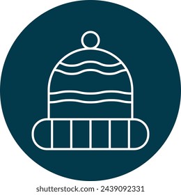 Diseño De Iconos De Sombrero De Invierno Para Uso Personal Y Comercial