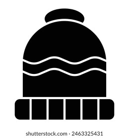 Winter Hat Icon Design For Personal And Commercial Use.