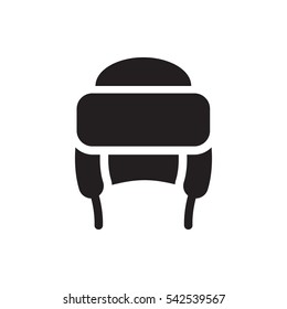 winter hat icon illustration isolated vector sign symbol