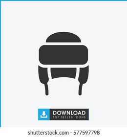 winter hat icon illustration isolated vector sign symbol