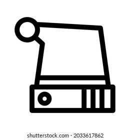 winter hat icon or logo isolated sign symbol vector illustration - high quality black style vector icons
