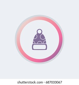 winter hat icon for man