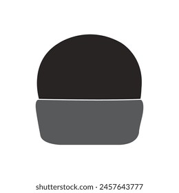Winter hat icon vector illustration simple design