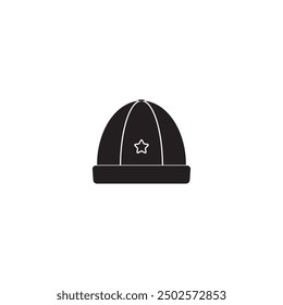 winter hat icon vector ilustration logo design