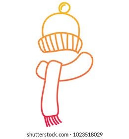 winter hat and scarf warm accessories