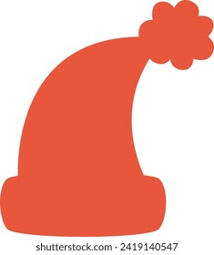 Winterhutte Silhouette-Vektorgrafik