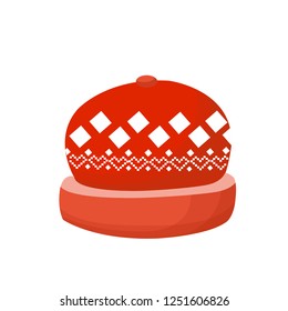 winter hat vector