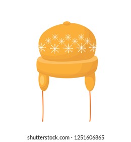 winter hat vector