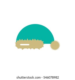 winter hat Vector illustration Santa hat