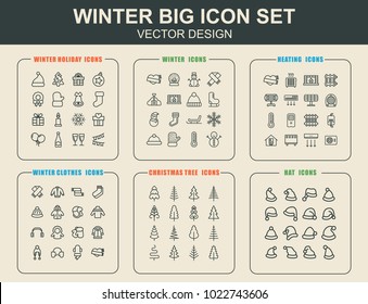 Winter, heater, snow, and holidays icons. Web element. Premium quality graphic design. Signs symbols collection, simple icon for websites, web design, mobile app, info graphics.