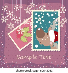 winter holiday card