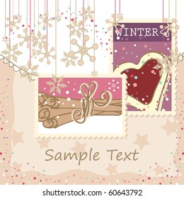 winter holiday card