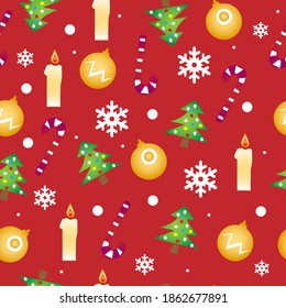 navidad de invierno patrón sin fisuras. Bueno para textiles, envolturas, papeles pintados, etc. Abejas dulces y miel aisladas en el fondo. Ilustración vectorial.