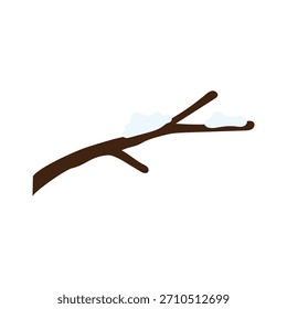 Diseño plano del elemento de Festiva del invierno