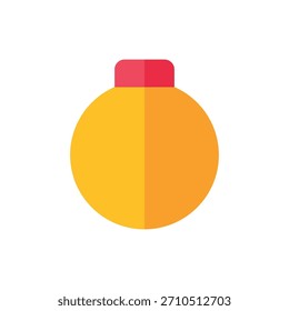 Diseño plano del elemento de Festiva del invierno