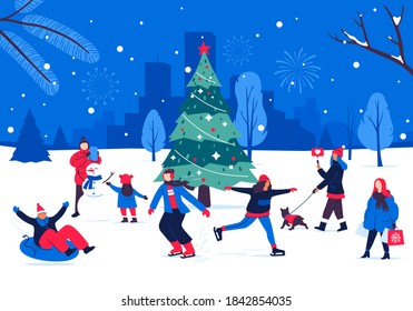 95,678 Winter Activities Stock Vectors, Images & Vector Art | Shutterstock