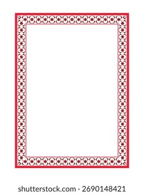 Winter holiday frame border text box and Christmas elements collection printable design
