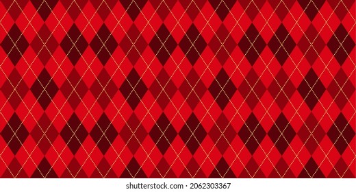 Winter holiday pattern background. Christmas plaid pattern. Seamless textured argyle, tartan check plaid vector. Perfect for fabric, wallpaper, background, wrapping paper, craft, texture, book cover.