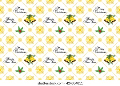 Winter Holiday pattern with for fabric, wrapping paper,etc. Print colors used. Pattern can be found in swatches.
