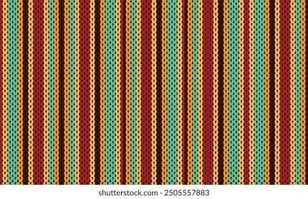 Winter Holiday Seamless Knitted Pattern. 