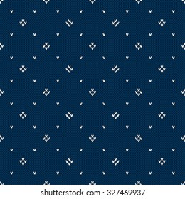 Winter Holiday Seamless Knitting Pattern