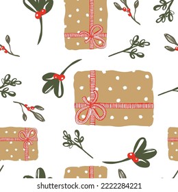 winter holiday seamless patern. New Year's print for fabric.Christmas pattern for wrapping paper. winter holiday seamless patern. New Year's print for fabric.Christmas pattern for wrapping paper.