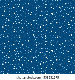 Winter Holiday snow vector background.
