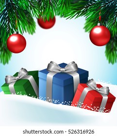 Winter holidays backgrounds.Vector illustration of  Christmas, New year.