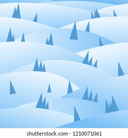 Winter holidays seamless pattern. Seamless background. Vector illustration