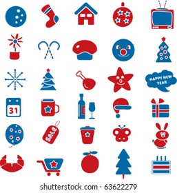 señales de vacaciones de invierno. vector
