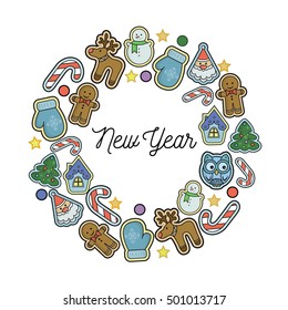 Winter holidays  vector 