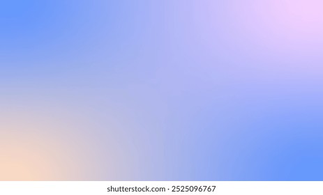 Winter holographic gradient. Pastel Christmas background, modern winter blue gradient vector design