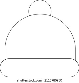 Winter House Isolated Vector Illustration which can be easily Download