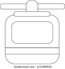 Winter House Isolated Vector Illustration which can be easily Download