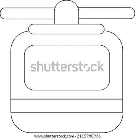 Winter House Isolated Vector Illustration which can be easily Download