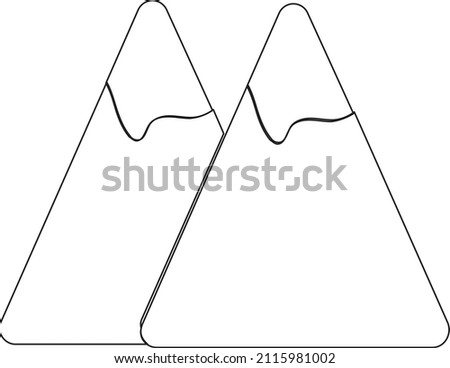 Winter House Isolated Vector Illustration which can be easily Download