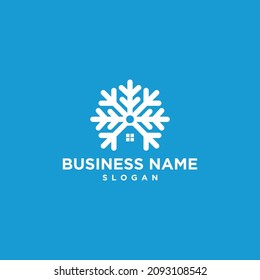 Vector De Logotipos De La Casa De Invierno, Imágenes Y Fotos De Material
