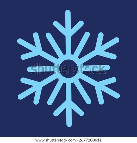 Winter Ice Crystal Isolated Illustration. Snow Flake Icon Element. Snowflakes template. Snow Icons, Snowflakes Vector Icons, Winter Icons, Snow or Snowflake symbol, Snow, Snowflakes Vector snowflakes.