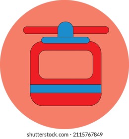 Winter Ice Roller Isolated Vector Illustration which can be easily Download