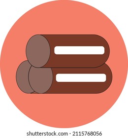 Winter Ice Roller Isolated Vector Illustration which can be easily Download