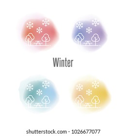 Winter Icon Concept