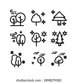 winter icon or logo isolated sign symbol vector illustration - Collection of high quality black style vector icons
